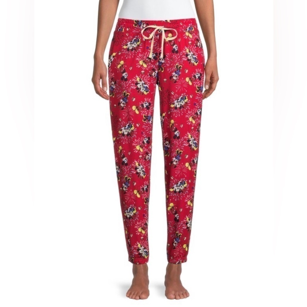 DISNEY MINNIE MOUSE SLEEP JOGGERS RED NEW SIZE 3X (22W-24W) NEW WITH TAGS - Picture 4 of 4